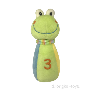 Mainan Bayi Green Rattle Frog